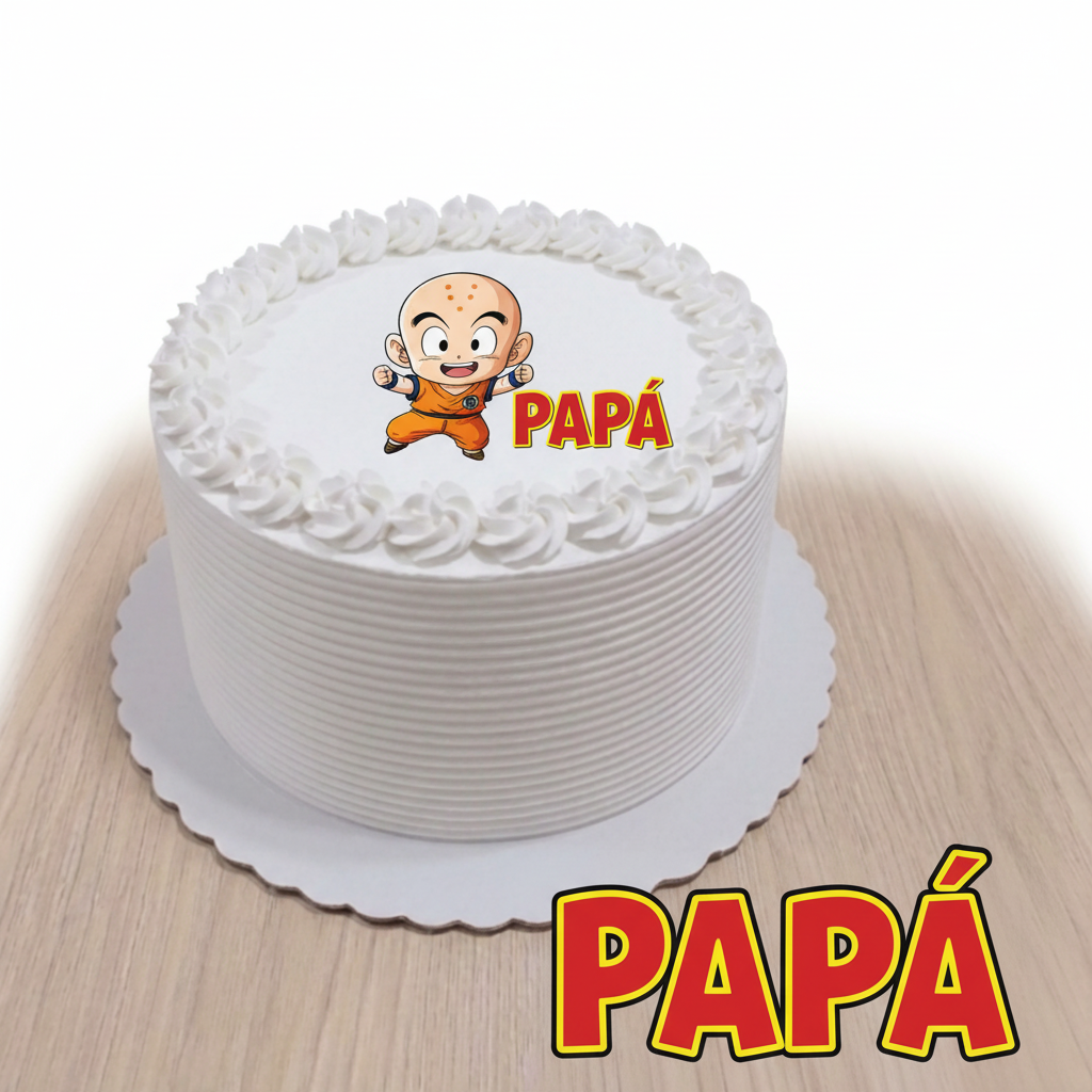 Bolo Krillin Papá Dragon Ball