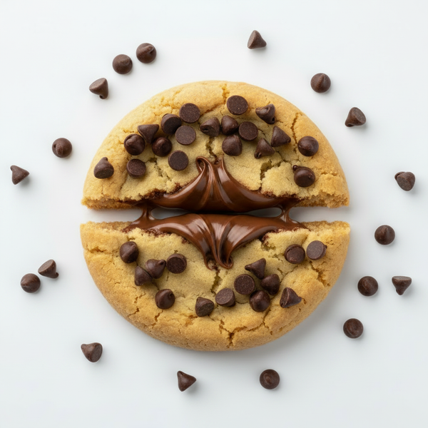 Cookies Clássico Recheado com Nutella