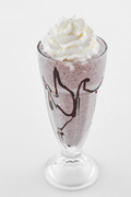 Milk Shake Roxo com Creme